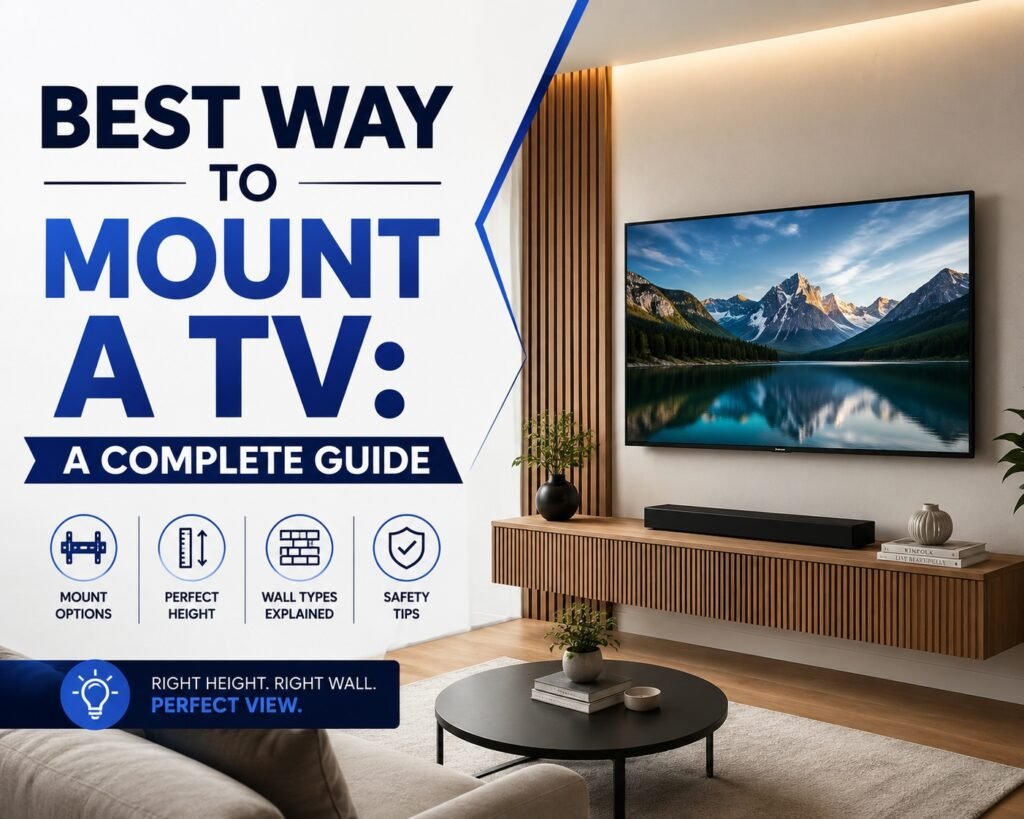 Best Way to Mount a TV: A Complete Guide