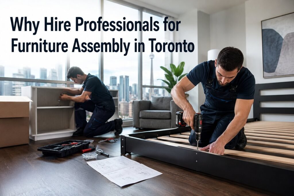 Why Hire Professionals for Furniture Assembly in Toronto
