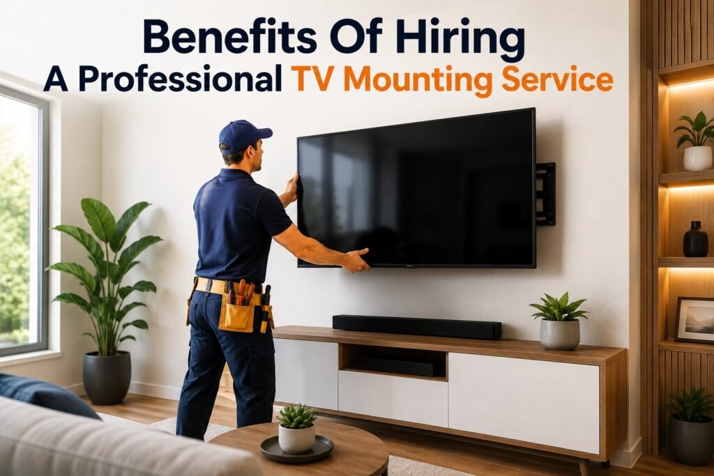 Benefits Of Hiring A Professional TV Mounting Service