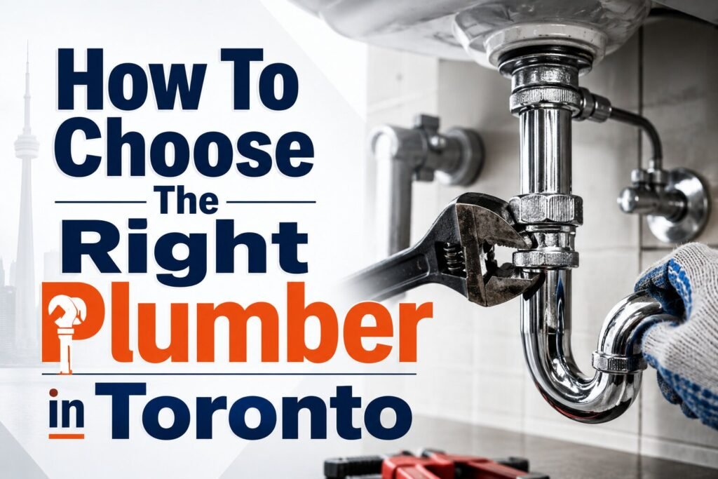How To Choose The Right Plumber in Toronto