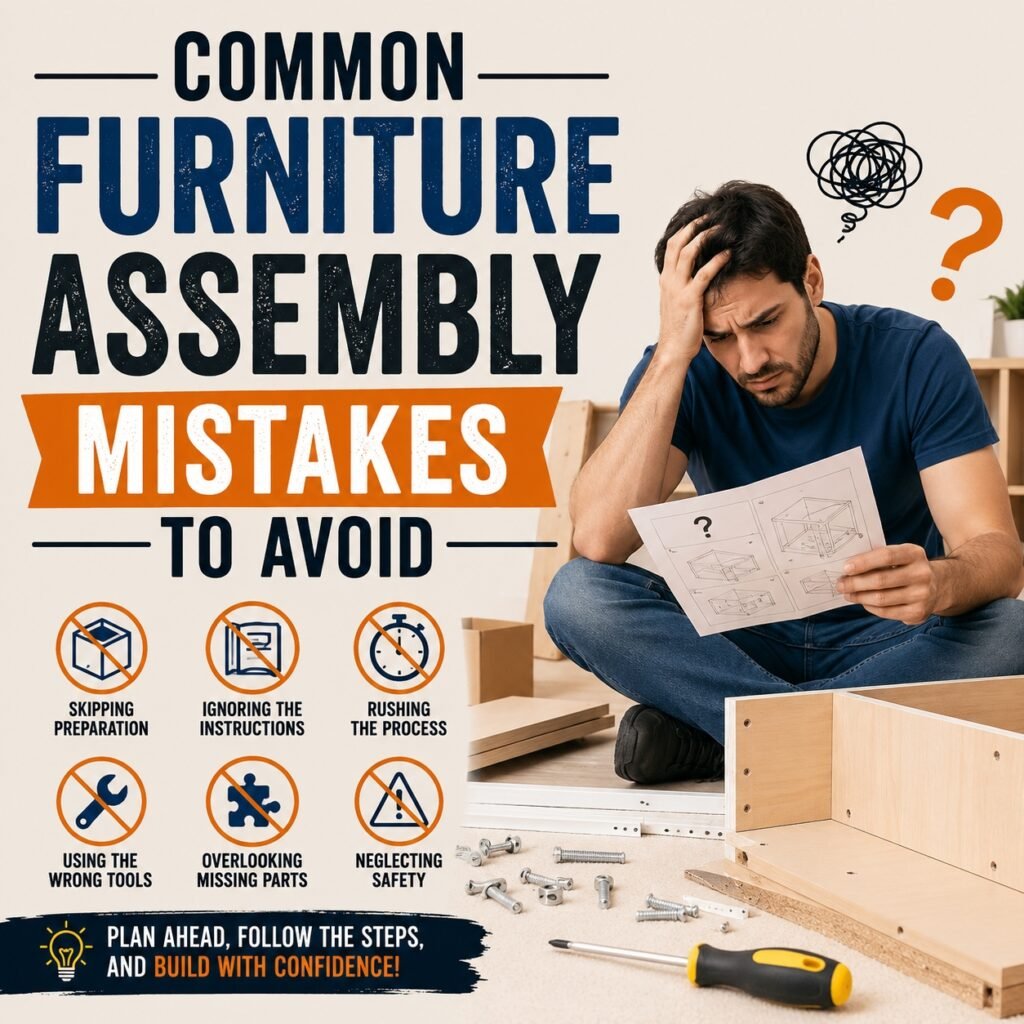 Common Furniture Assembly Mistakes to Avoid