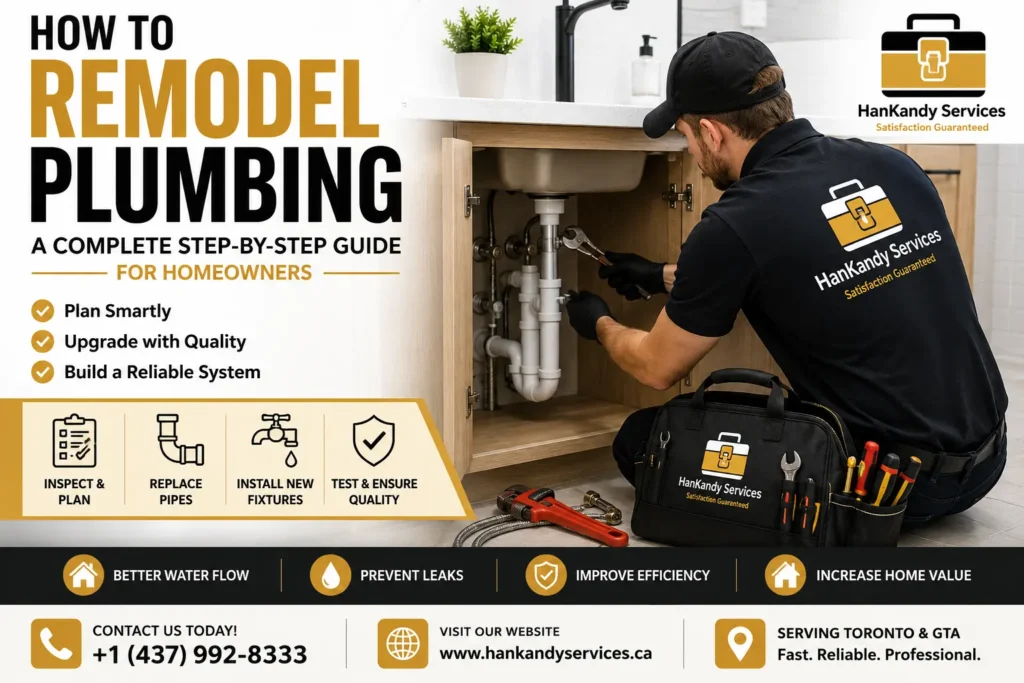 How To Remodel Plumbing?