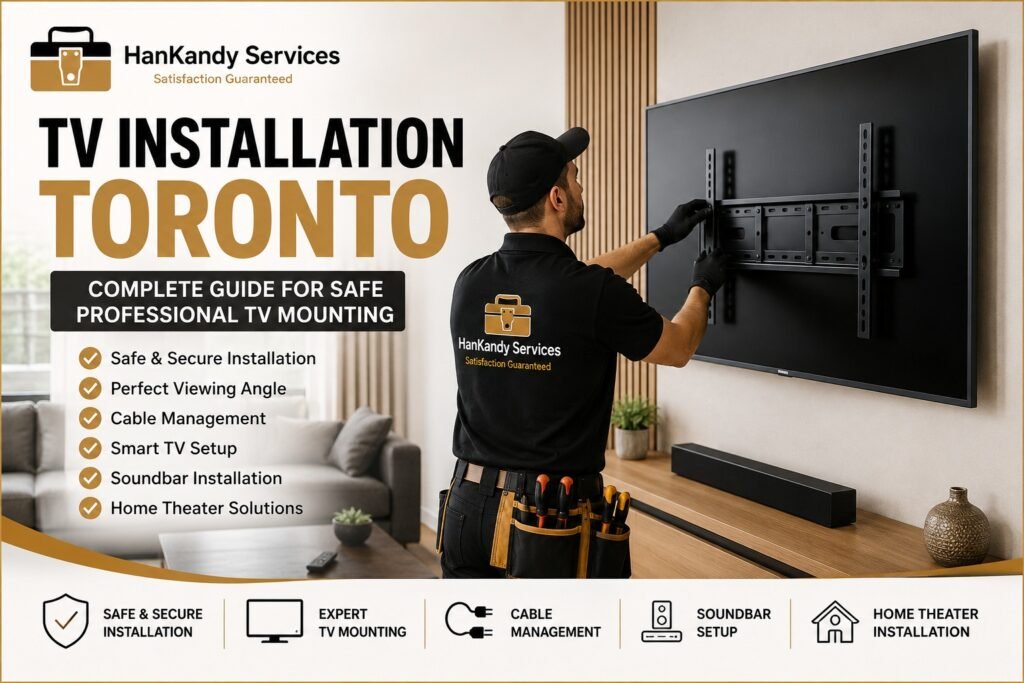TV Installation Toronto Complete Guide for Safe Professional TV Mounting