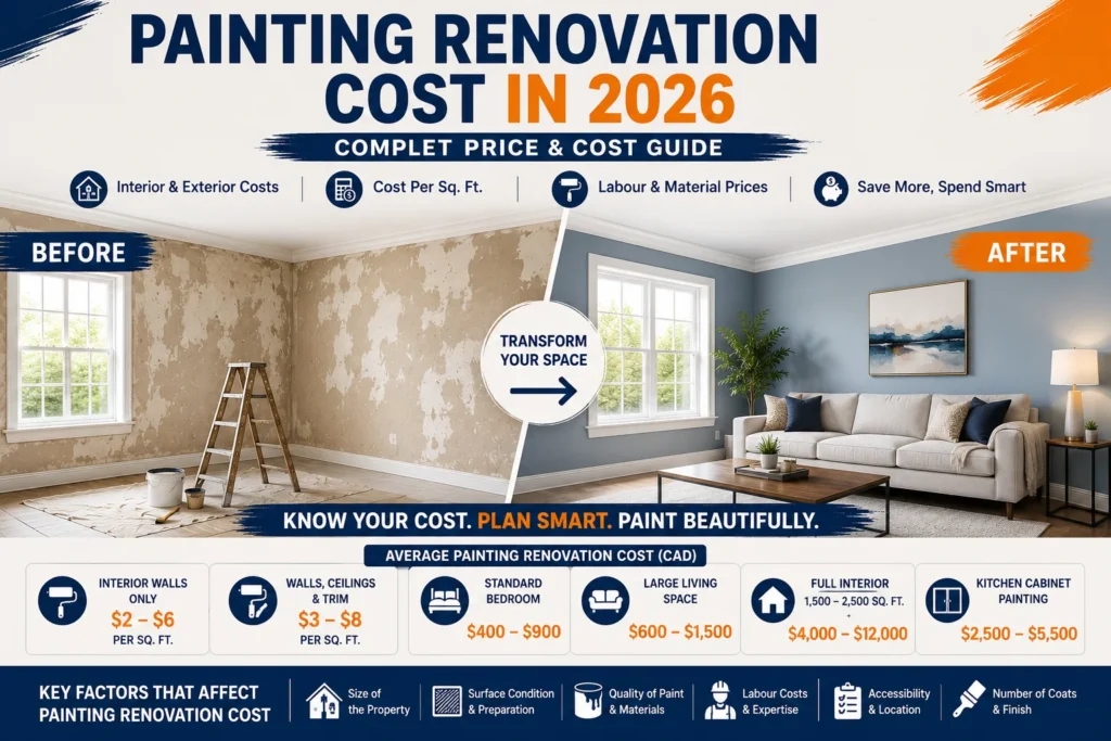 How Do You Calculate Painting Renovation Cost in 2026?