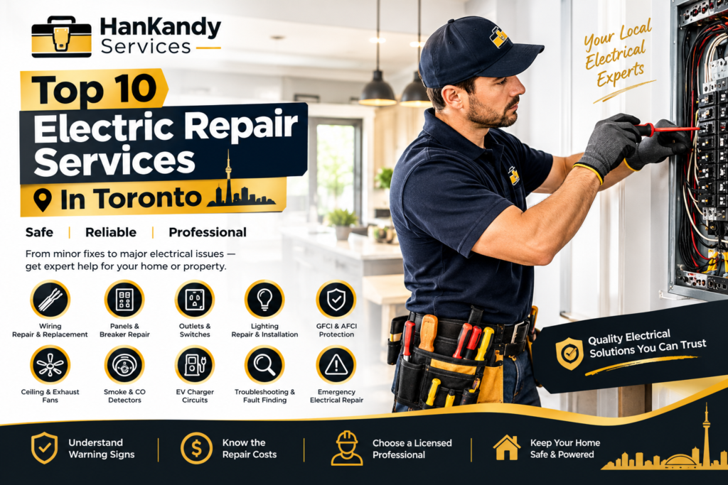 Top 10 Electric Repair Services In Toronto